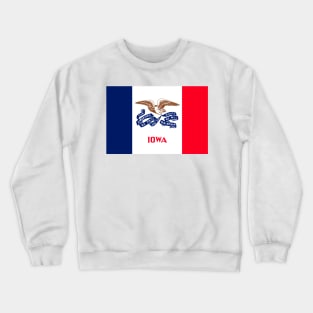 Iowa Flag Crewneck Sweatshirt